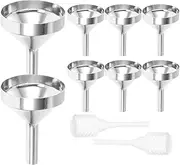 Baluue 1 Set Metal Funnel Fan Funnels Perfume Making Kit Perfume Filling Funnel Perfume Funnel Tiny Funnel Perfume Refill Funnel Small Funnel for Water Bottle Dispensing Funnel