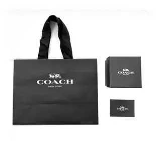 COACH 公司貨經典C字Logo陶瓷日曆女錶-33mmCO14503806