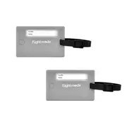 2 Pcs Flexible Strap Handy Swivel ID Tags