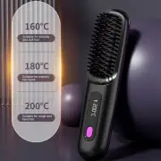 Go-Brush Pro Straightener Rechargeable & Cordless Mini Hair Straightener Durable