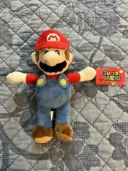 Super Mario 2019 Plush 11" Stuff Brothers Toy Nintendo New With Tags