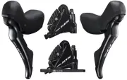 Shimano 105 Sti ST-R7020 BR-R7070 Disc Brake Set Front Wheel + Back Wheel New