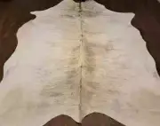 Natural Cowhide Rug/Skin Premium Colombian Light Brindle XXLarge Hair CL-584