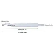 Wood Hollowing Turning Tool Holder Rotating Chisel Lathe Hand Tool(Type A).