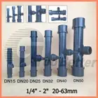 UPVC Venturi Mixing Injector Fertilizer Irrigation Pipe Tube 1/4" - 2", 20-63mm