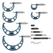 Outside Micrometer 0-1" 1"-2" 2"-3" 3"-4" 4"-6" Measuring Tool 6in1