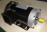CEM Rolled Steel AC Motor Inverter Rated 2HP 1800RPM 56C Removable Feet 3Phase