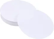ULTECHNOVO 3 Boxes Filter Paper Coffee Filters Grade Lab Paper Experimental Funnel Canvas Filtration Standard Basket White