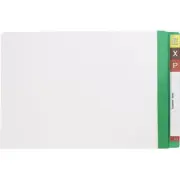 Avery 42534 Lateral File Heavy Duty White With Mylar Tab Light Green Box 100