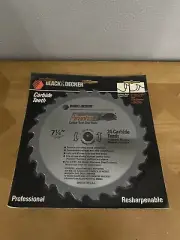 Black & Decker 73-757 7 1/4" Piranha Professional 40 Carbide Teeth Saw Blade