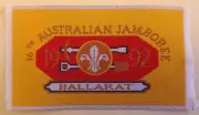 16th Australian Jamboree 1992 Ballarat Ribbon Scout Badge Patch.
