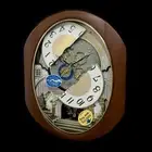 NEW Rhythm Small World Palacio Moving Dial Musical Motion Wall Clock 4MH439WU06