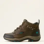 Ariat Terrain Waterproof Leather Boot Chocolate/Camo Leopard Print