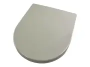 DURAVIT Starck 3 Elongated Closed-Front Toilet Seat with Soft Close, White