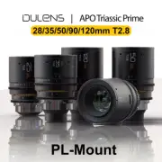 DULENS APO Triassic Prime 25/35/50/90/120mm T2.8 FF Cine Macro Lens for PL Mount