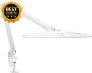Elite HD XL Task Lamp 1600LM, 58CM, 84 SMD LEDs, 6500K, Clamp Dimmable, White