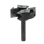 Slab Flattening Router Bit-2 plus 2-Flute Carbide Inserts with 1/4 In. Shank, 1-