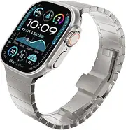 KADES kompatibel für Apple watch 44mm 42mm 40mm 38mm, Mann und Frauen Edelstahl-Gliederarmband Metall Ersatzarmband für iWatch 44mm 40mm 42mm 38mm SE Series 6 5 4 3 2 1