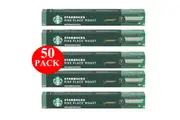 Starbucks By Nespresso Pike Place Roast Coffee Pods Capsules 50 Pack