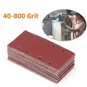 1/3 Sanders 93x185mm Hook and Loop Sanding Punched Sheets 40-800 Grit Sand Paper