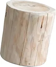 BESPORTBLE Tree Stump Wooden Stool Small Multi-Functional Decorative Easy to Use for Home Party