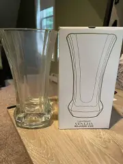 LAURA BIAGIOTTI VENEZIA BELLISSIMO GLASS VASE RARE FRANCE new W/box