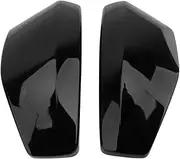 Wivplex Motorcycle Black Chrome ABS Battery Side Cover Fairing Guard VTX1300 VTX 1300 R/Retro S/Spoke C/Custom T/Tourer 2003-2009 Motorcycle Battery Side Cover(Black)