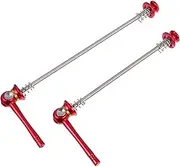 Kisangel Titanium Alloy Bike Wheel Hub Skewers Bicycles Quick Release Skewers Stylish