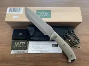 Work Tuff Gear Mt.Bushman-Splatter with Kydex Sheath & box JAPAN NEW