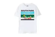 South Park Mens Classic Scene T-Shirt (White) - UTNS7948