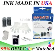 Cartridge ink refill for HP60xl 61 60 61xl hp300 Black cartridges tool kit box