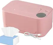 Wet Wipes Warmer - Large Capacity Wipe Dispenser, USB Thermostat Baby Wipe Warmer | Baby Constant Temperature Heated Wet Wipes Box for Home, Nursery, and Bedroom, Ideal for Comfort and Convenience
