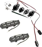 WHAMVOX Bass Pickup Set 4-string Pickup Tone Adjustment Tool Durable Easy to Use