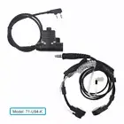 Covert Acoustic Tube NATO Plug Earpiece U94 PTT Mic for TYT Baofeng Radio