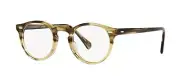 NEW Oliver Peoples GREGORY-PECK-VO5186-1703-47 CANARYWOOD Eyeglasses