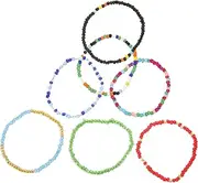 BESTYASH Vibrant Anklet Bracelets Piece Set Stackable Women's Ankle Jewelry Summer Beach Anklet Set Comfortable