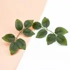 Decoration Fake Plants Artificial Rose Leaves Green Leaf Bridal Accessories