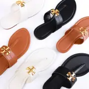 NIB Tory Burch Everly Backless Flat Thong Sandals Pick a Color and Size!!