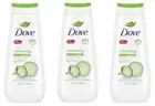 Dove Refreshing Cucumber and Green Tea Body Wash 11 oz (3 Pack)
