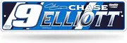 Rico Industries NASCAR Racing Chase Elliott Metal Street Sign 4" x 15" Home Décor - Bedroom - Office - Man Cave
