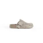 [LOEWE] Ease Buckle mules Green