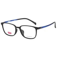 在飛比找Yahoo奇摩購物中心優惠-Levi s 光學眼鏡 (黑色+藍腳)LV7005F