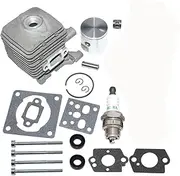 Cylinder Piston Kit Fit for FS38 2-Mix, FS55 2-Mix, FS55R 2-Mix, KM55 2-Mix, MM55 2-Mix, 4140 020 1203 (New Version)