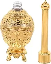 COMNESTBI Holy Water Bottle Embossed Christian Water Container for Church Decorative Dispenser for Religious Practices Elegant Design with Fine Workmanship