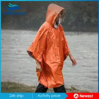在飛比找蝦皮購物優惠-Waterproof Rain Coat Travel Em