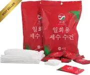 40PCS Compressed Towels, Mini Disposable Washcloths, Absorbent for Travel, Sport