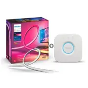 Philips Hue Play Gradient PC Monitor Lightstrip 24-27 inch + Hue Bridge