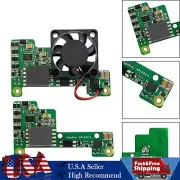Raspberry Pi Poe Ethernet Power Supply Expansion Module Supports 3B+/4B with Fan
