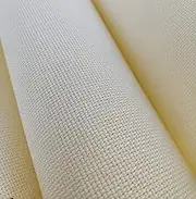 59" X 36" Cream 14 Ct Counted Cotton Aida Cloth Cross Stitch Fabric