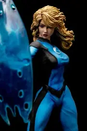 Invisible Woman Fan Art Resin Statue Pro Painted 1/4 Scale - Made To Order